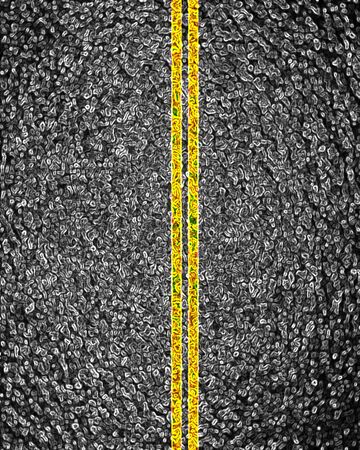 Asphalt background texture with some soft shadesの写真素材