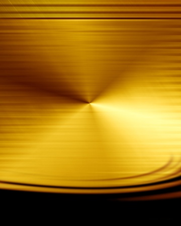 Golden background with some reflections and line effectsの写真素材