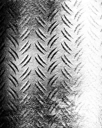 brushed metal panel with some stains on itの写真素材