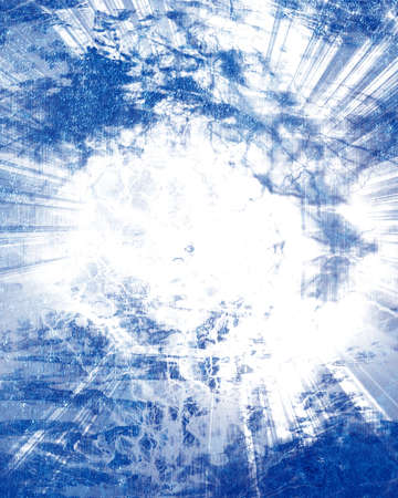 Blue background with some soft shades and highlightsの写真素材