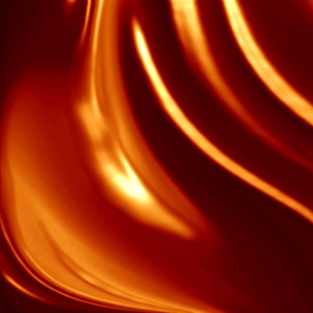 orange paint background with some smooth lines in itの写真素材