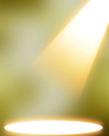 Stage lights with room for an added objectの写真素材