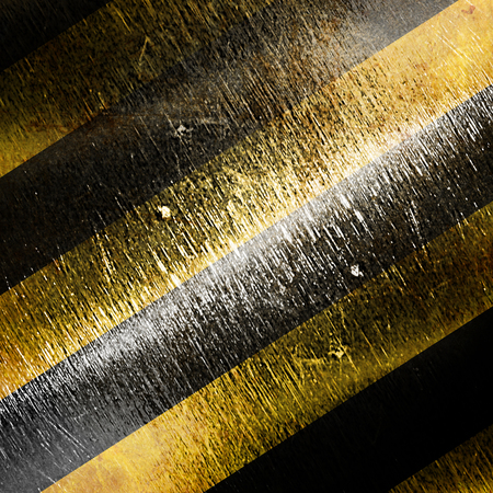 construction sign with some highlights and shades on itの写真素材