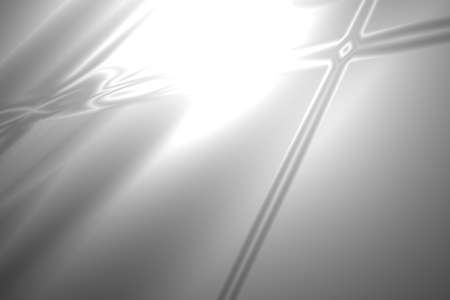 White background with some soft folds and highlightsの写真素材