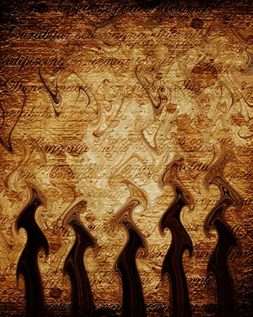 Old paper texture with some stains on itの写真素材