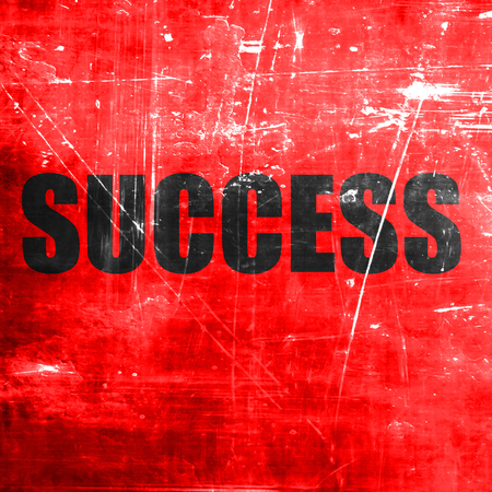Success sign with smooth lines and some highlightsの写真素材