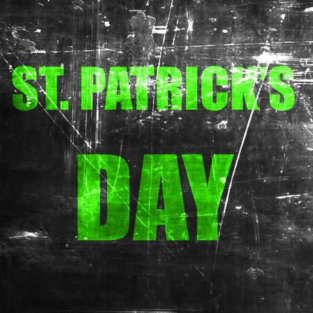 St patrick's day background with some smooth linesの写真素材