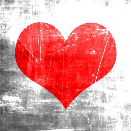 Hearts card background with some soft smooth linesの写真素材