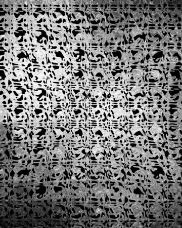 metal plate texture with some reflection on itの写真素材