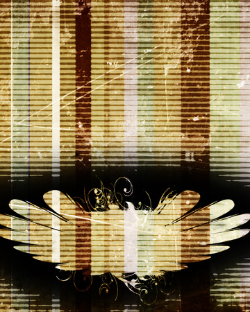 Vintage striped background with some damage in itの写真素材