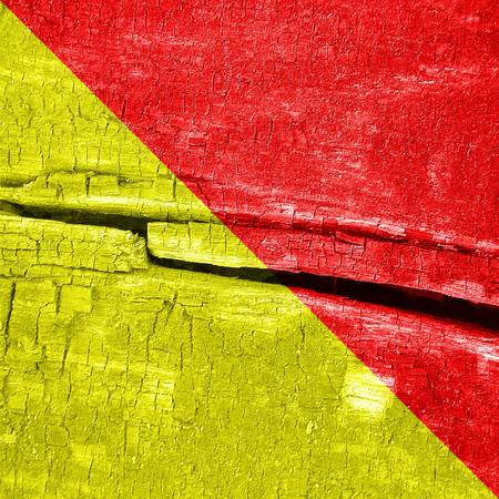 Signal flag with some soft shades and highlightsの写真素材