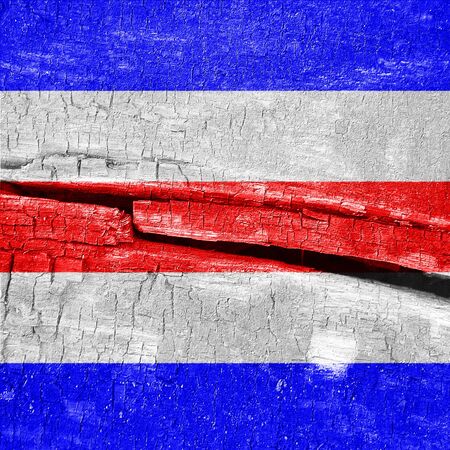 Signal flag with some soft shades and highlightsの写真素材