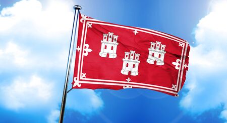 Aberdeen flag, 3D renderingの写真素材
