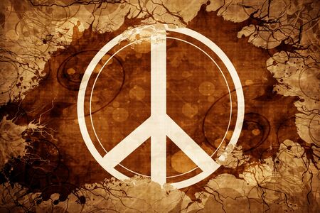peace symbolの写真素材