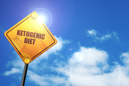ketogenic diet, 3D rendering, traffic signの写真素材
