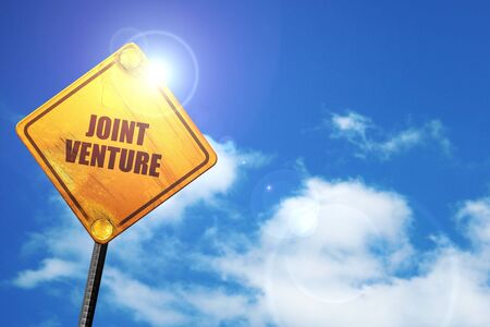 joint venture, 3D rendering, traffic signの写真素材