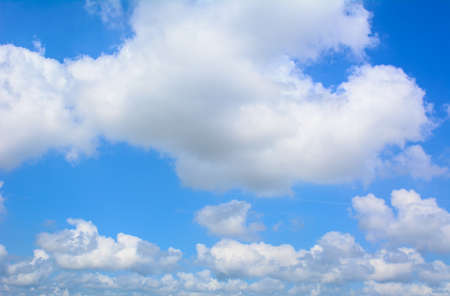 Blue sky backgroundの写真素材