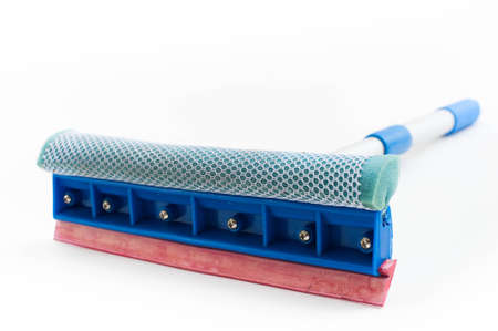 Sponge mop for cleaning glassの写真素材