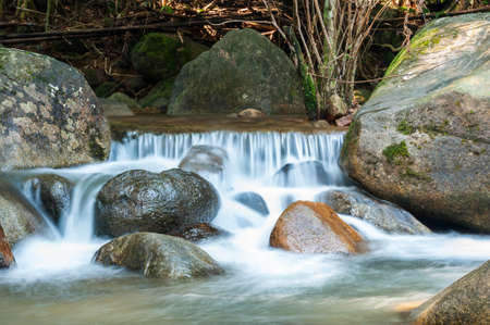 Waterfall from Thailandの写真素材