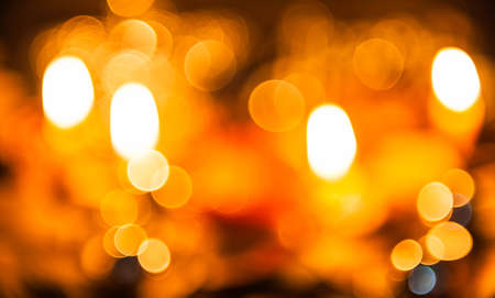 candle light burr for chrismas backgroundの写真素材