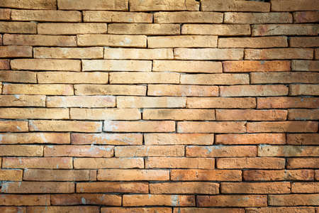 Background of old brick wall textureの写真素材