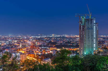 Pattaya city at chonburi thailandの写真素材