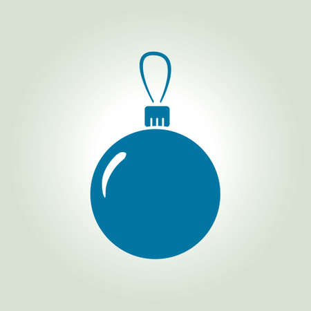 Christmas balls icon. New Year decoration. All to celebrate the New Year and Christmas.のイラスト素材