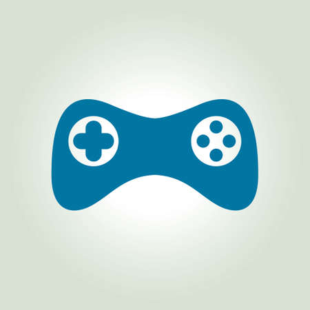 Gamepad icon. Vector. Flat design style. Joypad symbol.のイラスト素材