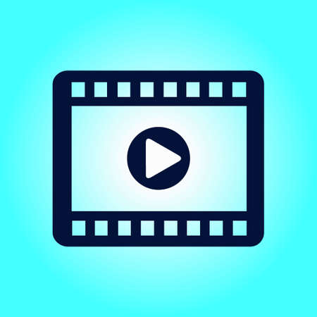Movie player symbol.のイラスト素材