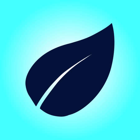 Leaf sign symbol.のイラスト素材