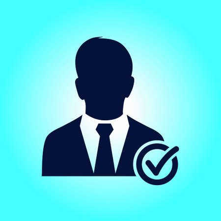 Icon of avatar.のイラスト素材