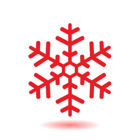 Snowflake sign icon.のイラスト素材
