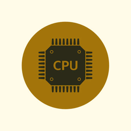 Microchip sign icon.のイラスト素材