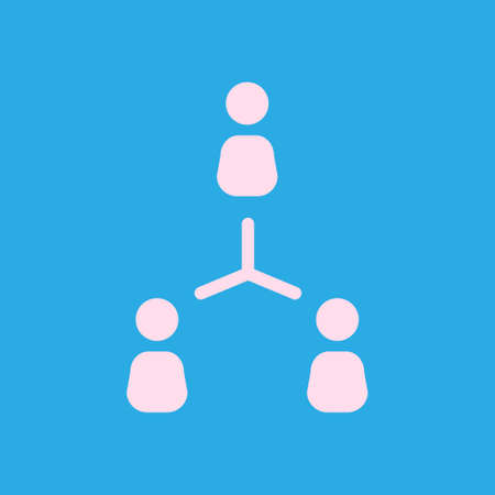 Communication concept. Social network single icon. Global technology. The network of social...