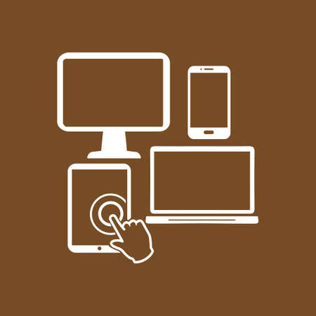 Electronic Devices symbol.のイラスト素材