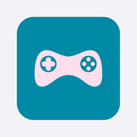 Gamepad icon. Vector. Flat design style. Joypad symbol.