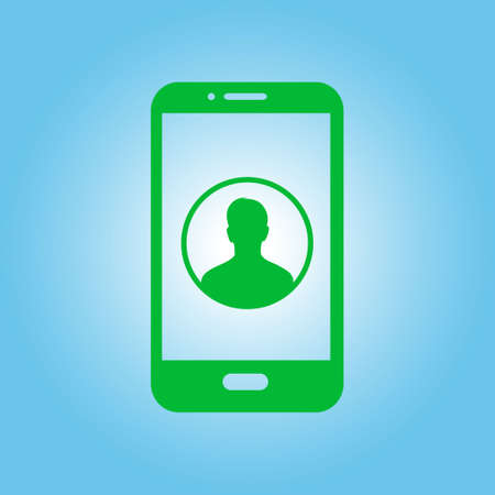 Internet security concept  icon. Identification and protection symbol.のイラスト素材