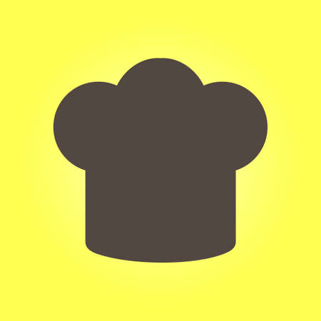 Chef hat sign icon. Hat cooking symbol.のイラスト素材