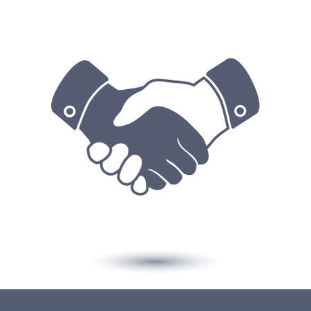 Handshake sign icon.のイラスト素材