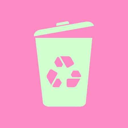 Garbage sign symbol.のイラスト素材