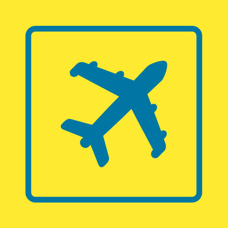 Plane icon. Travel symbol. Airplane plane from the bottom sign.のイラスト素材