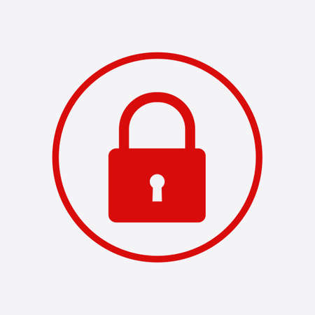 Lock icon.のイラスト素材