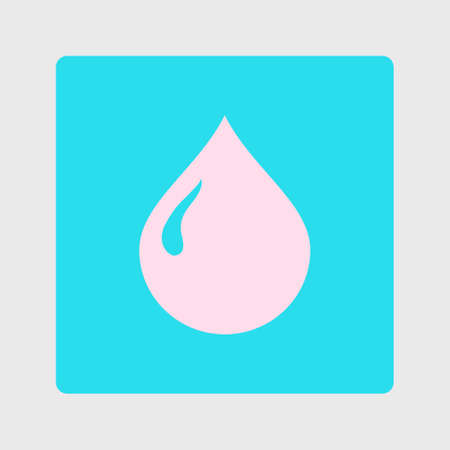 Oil character. Petroleum icon Flat style.のイラスト素材
