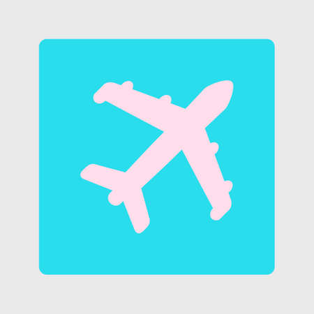 Plane icon. Travel symbol. Airplane plane from the bottom sign.のイラスト素材