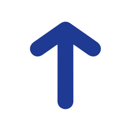 Arrow icon. Pointer direction for land navigation.のイラスト素材