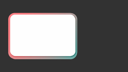 White rectangle frame on dark background. Vector illustration for your design.の写真素材