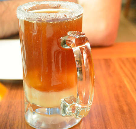 Mexican beer drink Michelada