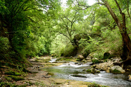 Rio Escanela in Queretaro Mexico