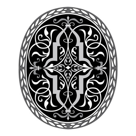 Vintage retro floral calligraphic art decorative elements sketch set with flowers and bird isolated vector illustrationのイラスト素材