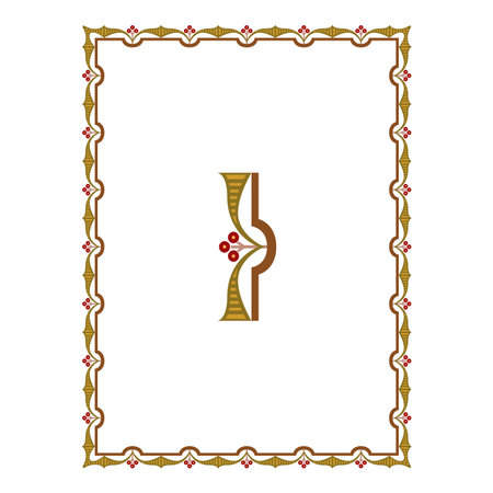 Vintage traditional realistic black and color frames set on white background isolated vector illustrationのイラスト素材